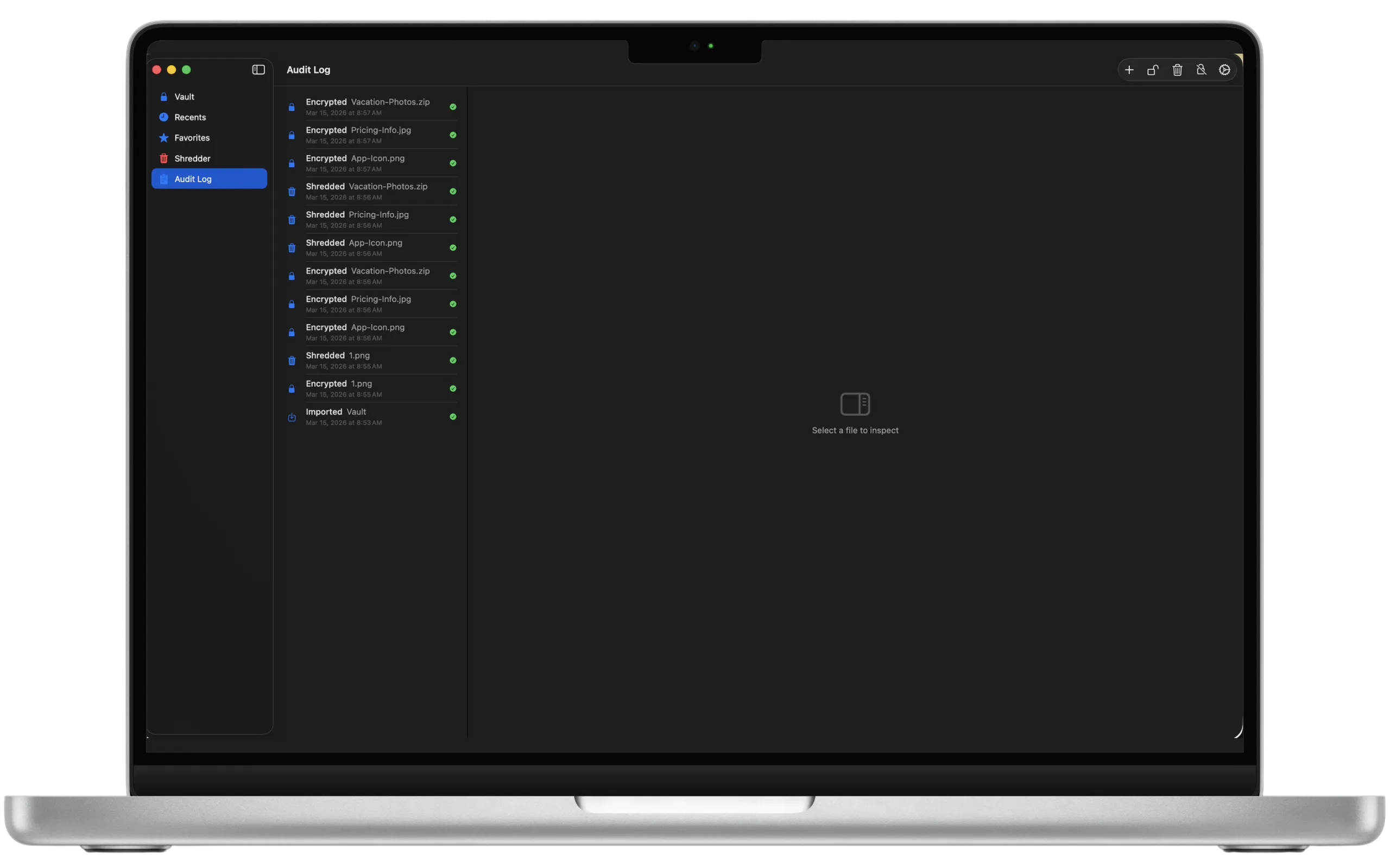 FileBit Audit Log